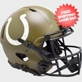 Indianapolis Colts Speed Football Helmet <B>SALUTE TO SERVICE SALE</B>