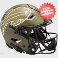 Helmets, Full Size Helmet: Buffalo Bills SpeedFlex Football Helmet <B>SALUTE TO SERVICE</B>