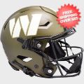 Helmets, Full Size Helmet: Washington Commanders SpeedFlex Football Helmet <B>SALUTE TO SERVICE SALE</...