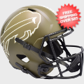 Helmets, Full Size Helmet: Buffalo Bills Speed Replica Football Helmet <B>SALUTE TO SERVICE</B>