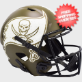 Helmets, Full Size Helmet: Tampa Bay Buccaneers Speed Replica Football Helmet <B>SALUTE TO SERVICE SAL...
