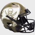 Helmets, Full Size Helmet: Tampa Bay Buccaneers Speed Replica Football Helmet <B>SALUTE TO SERVICE SAL...