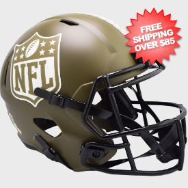 NFL Shield Speed Replica Football Helmet <B>SALUTE TO SERVICE SALE</B>