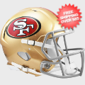 Helmets, Full Size Helmet: San Francisco 49ers Speed Football Helmet