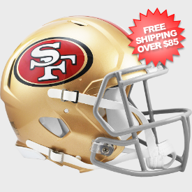 San Francisco 49ers Speed Football Helmet