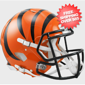 Cincinnati Bengals Speed Football Helmet
