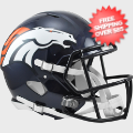 Helmets, Full Size Helmet: Denver Broncos 1997 to 2003 Speed Throwback Football Helmet