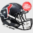 Houston Texans 2002 to 2023 Speed Throwback Football Helmet