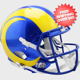 Los Angeles Rams Speed Football Helmet