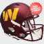 Washington Commanders Speed Football Helmet <B>Anodized Maroon</B>