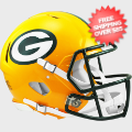 Helmets, Full Size Helmet: Green Bay Packers Speed Football Helmet