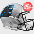 Helmets, Full Size Helmet: Carolina Panthers Speed Football Helmet  <B>SALE</B>