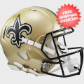 Helmets, Full Size Helmet: New Orleans Saints Speed Football Helmet