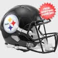 Helmets, Full Size Helmet: Pittsburgh Steelers Speed Football Helmet