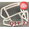 Helmets, Blank Mini Helmets: Bulk Mini Speed Z2BD Facemask White Qty 72
