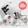 Helmets, Full Size Helmet: West Virginia Mountaineers Speed Replica Football Helmet <i>Stars and Strip...