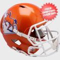 Helmets, Full Size Helmet: Boise State Broncos Speed Replica Football Helmet <i>Orange</i>