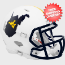 West Virginia Mountaineers NCAA Mini Speed Football Helmet <i>Backyard Brawl</i>