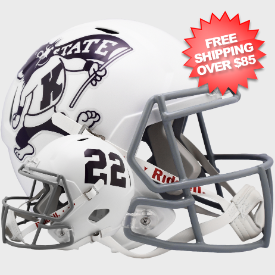 Kansas State Wildcats Speed Replica Football Helmet <i>Willie Wildcat</i>