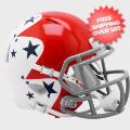 Air Force Falcons NCAA Mini Speed Football Helmet <B>Red White and Blue</B>