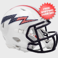 Helmets, Mini Helmets: Air Force Falcons NCAA Mini Speed Football Helmet <B>Stars and Stripes</B>