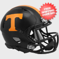 Helmets, Mini Helmets: Tennessee Volunteers NCAA Mini Speed Football Helmet <i>Dark Mode Black</i>