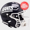 Helmets, Full Size Helmet: New York Giants 1981 to 1999 SpeedFlex Throwback Football Helmet
