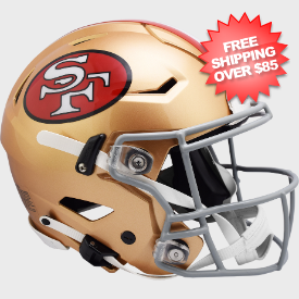 San Francisco 49ers 1964 to 1995 SpeedFlex Throwback Football Helmet