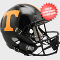Helmets, Full Size Helmet: Tennessee Volunteers Speed Replica Football Helmet <i>Dark Mode Black</i>