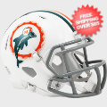 Helmets, Mini Helmets: Miami Dolphins NFL Mini Speed Football Helmet <i>Tribute</i>
