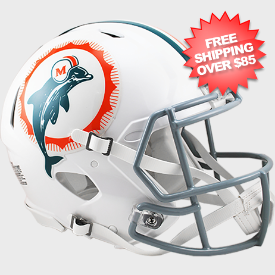 Miami Dolphins Speed Football Helmet <i>Tribute</i>