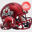 New Mexico State Aggies NCAA Mini Speed Football Helmet <b>Anodized Maroon</b>