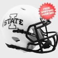 Helmets, Mini Helmets: Iowa State Cyclones NCAA Mini Speed Football Helmet <i>White</i>
