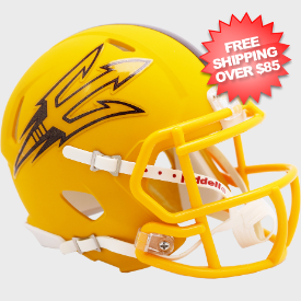 Arizona State Sun Devils NCAA Mini Speed Football Helmet <i>Gold</i>