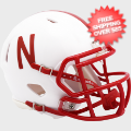 Helmets, Mini Helmets: Nebraska Cornhuskers NCAA Mini Speed Football Helmet