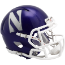 Northwestern Wildcats NCAA Mini Speed Football Helmet