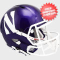 Helmets, Full Size Helmet: Northwestern Wildcats Speed Replica Football Helmet