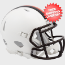 Cleveland Browns NFL Mini Speed Football Helmet <i>2023 White Out</i>