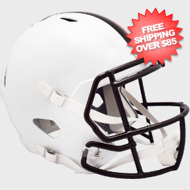 Cleveland Browns Speed Replica Football Helmet <i>2023 White Out</i>