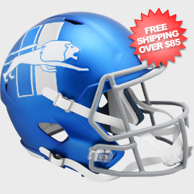 Detroit Lions Speed Replica Football Helmet <i>2023 Alternate On-Field</i>