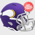 Helmets, Mini Helmets: Minnesota Vikings NFL Mini Speed Football Helmet <i>Tribute</i>