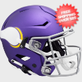 Helmets, Full Size Helmet: Minnesota Vikings SpeedFlex Football Helmet <i>Tribute</i>