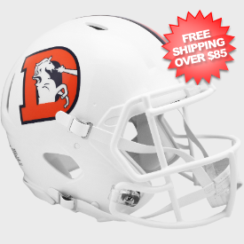 Denver Broncos Speed Football Helmet <i>2023 Snowcapped</i>