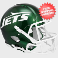 Helmets, Full Size Helmet: New York Jets Speed Football Helmet <i>Tribute</i>