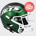 Helmets, Full Size Helmet: New York Jets SpeedFlex Football Helmet <i>Tribute</i>