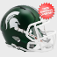 Michigan State Spartans NCAA Mini Speed Football Helmet <i>2023 Satin Green</i>