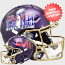 Super Bowl 58 Mini Speed Football Helmet <B>Purple</B>