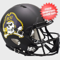Helmets, Full Size Helmet: East Carolina Pirates Speed Football Helmet <i>Matte Black</i>