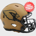 Helmets, Mini Helmets: Arizona Cardinals NFL Mini Speed Football Helmet <B>SALUTE TO SERVICE 2</B>