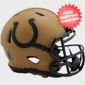 Helmets, Mini Helmets: Indianapolis Colts NFL Mini Speed Football Helmet <B>SALUTE TO SERVICE 2</B...